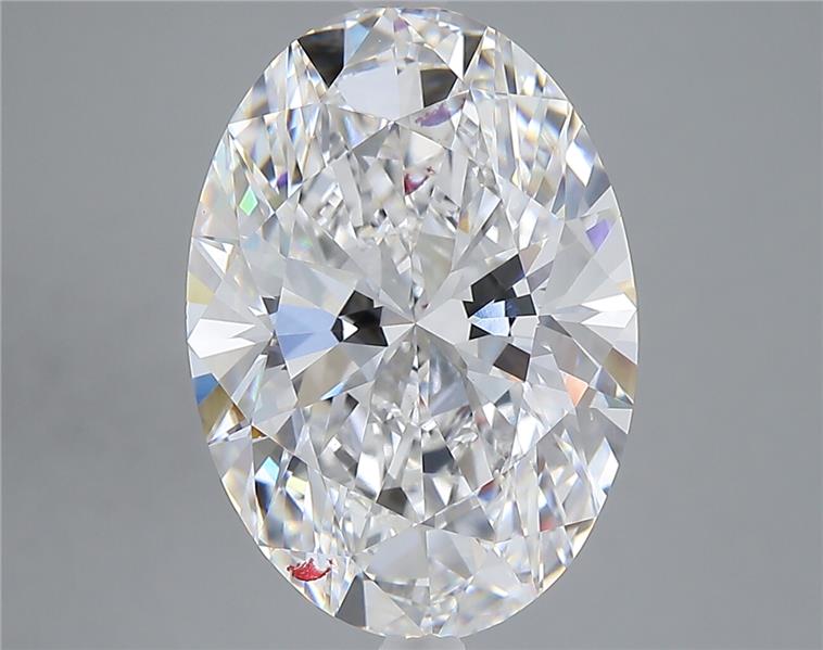 6.05 ct. oval Lab Grown Diamond front image