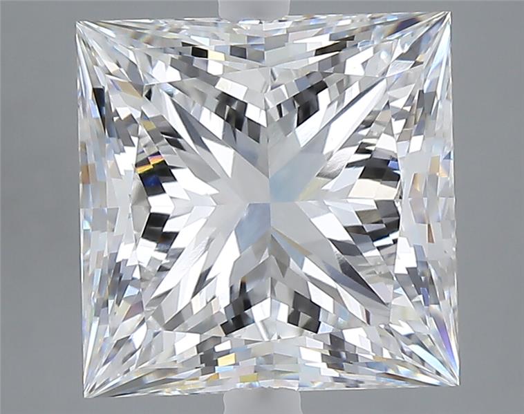 6.04 ct. princess Lab Grown Diamond front image