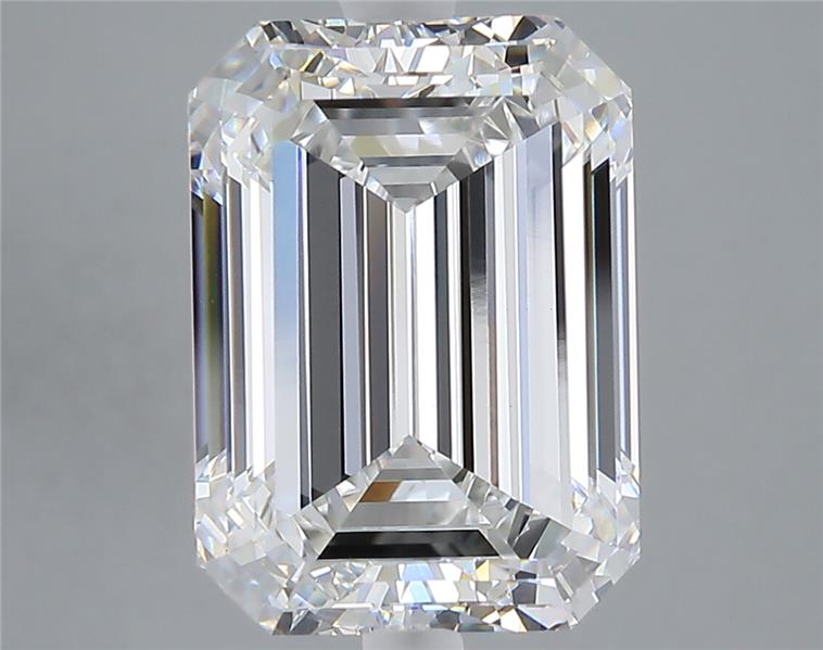 6.28 ct. emerald Lab Grown Diamond front image