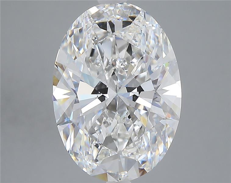 5.24 ct. oval Lab Grown Diamond front image