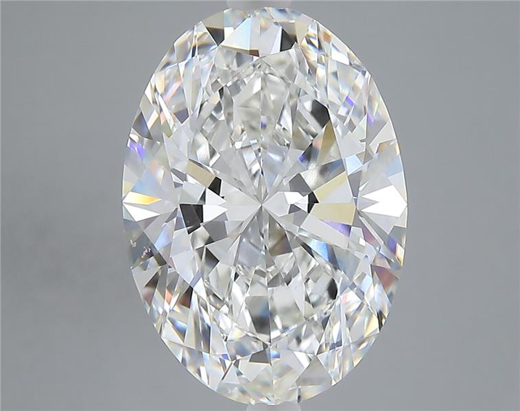 6.04 ct. oval Lab Grown Diamond front image