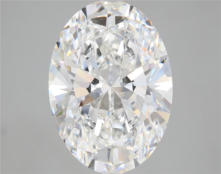 6.03 ct. oval Lab Grown Diamond front image
