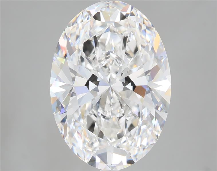 6.04 ct. oval Lab Grown Diamond front image