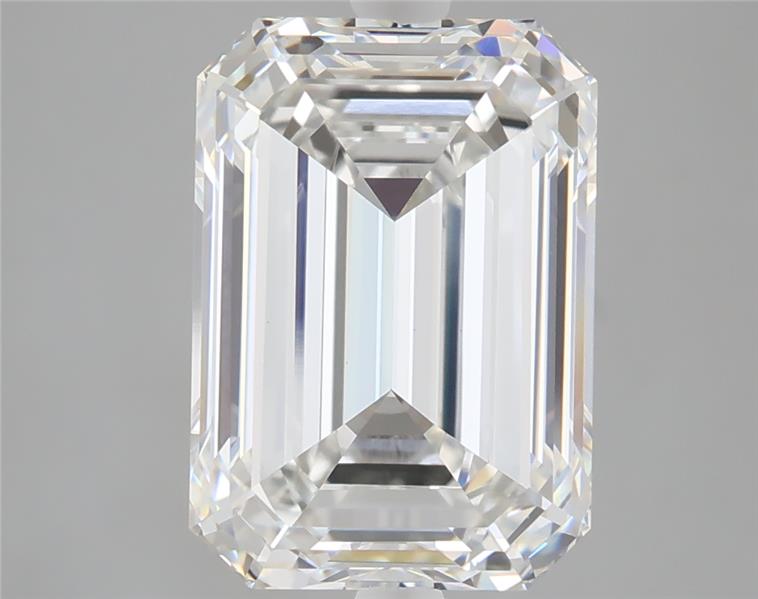 5.09 ct. emerald Lab Grown Diamond front image