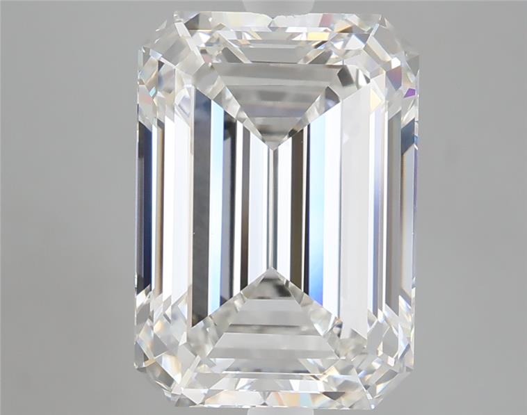 5.04 ct. emerald Lab Grown Diamond front image
