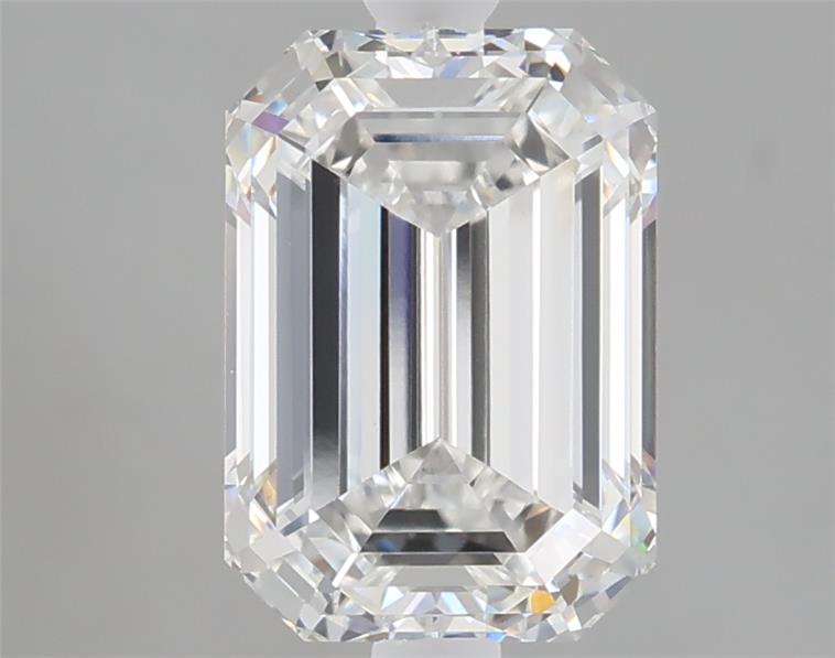 2.56 ct. emerald Lab Grown Diamond front image