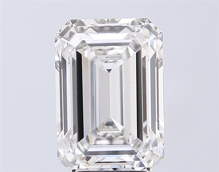 5.03 ct. emerald Lab Grown Diamond front image