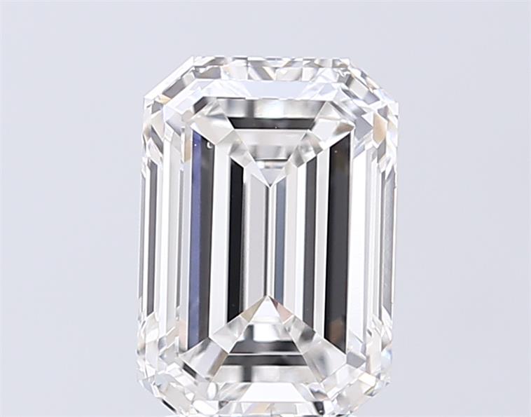 3.01 ct. emerald Lab Grown Diamond front image