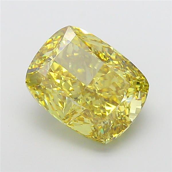 8.10 ct. cushion Lab Grown Diamond front image