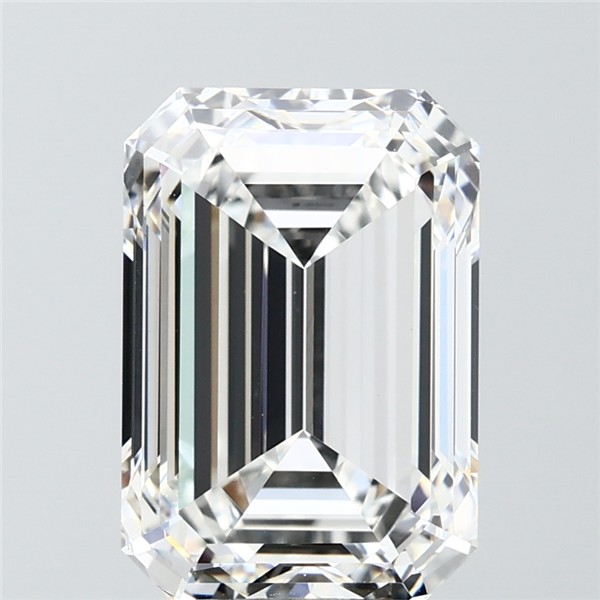 6.08 ct. emerald Lab Grown Diamond front image