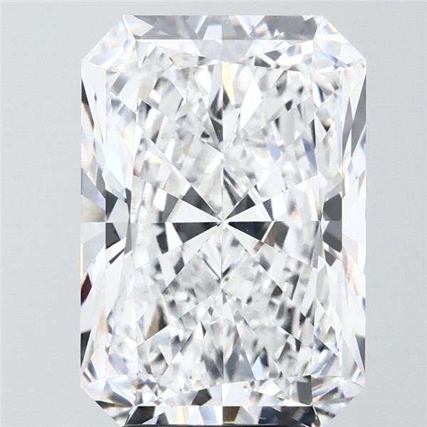 6.05 ct. radiant Lab Grown Diamond front image