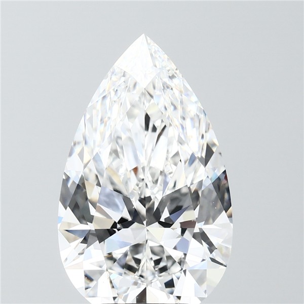 6.09 ct. pear Lab Grown Diamond front image