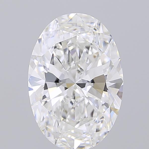 2.95 ct. oval Lab Grown Diamond front image