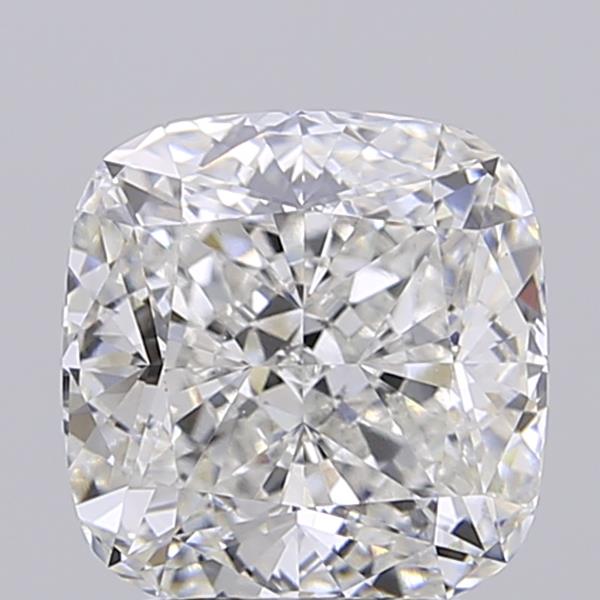 2.45 ct. cushion Lab Grown Diamond front image