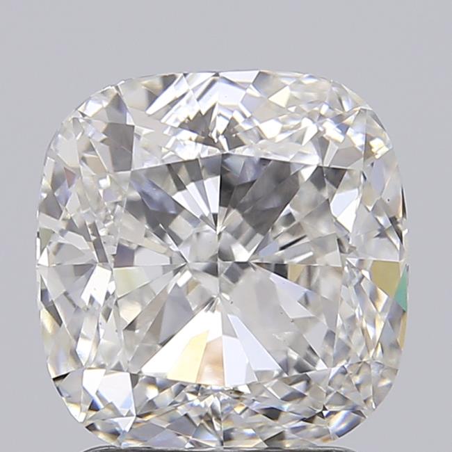 2.45 ct. cushion Lab Grown Diamond front image