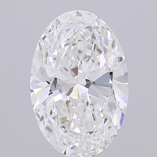 2.54 ct. oval Lab Grown Diamond front image