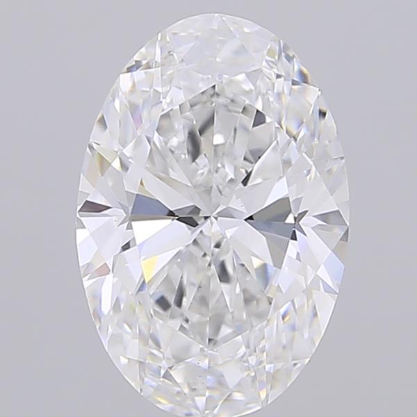 3.51 ct. oval Lab Grown Diamond front image