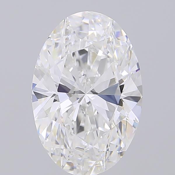 3.74 ct. oval Lab Grown Diamond front image