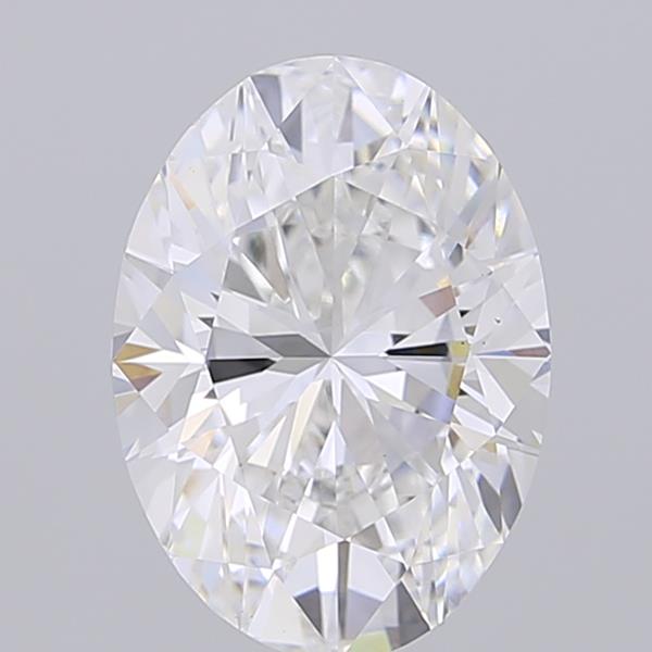 3.01 ct. oval Lab Grown Diamond front image