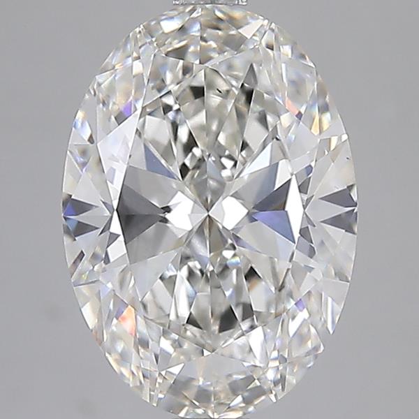 4.01 ct. oval Lab Grown Diamond front image