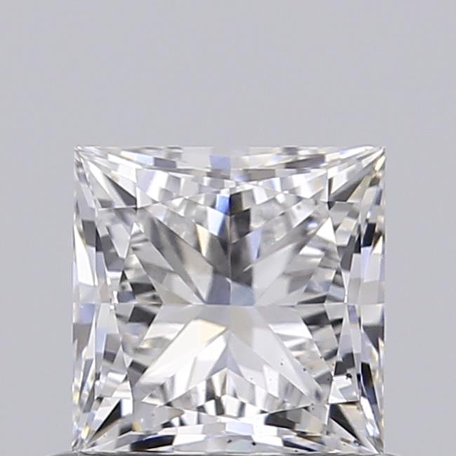 0.67 ct. princess Lab Grown Diamond front image