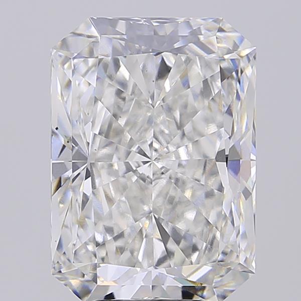 6.09 ct. radiant Lab Grown Diamond front image