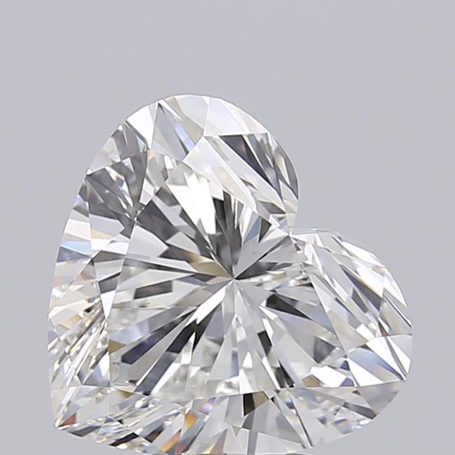 5.07 ct. heart Lab Grown Diamond front image