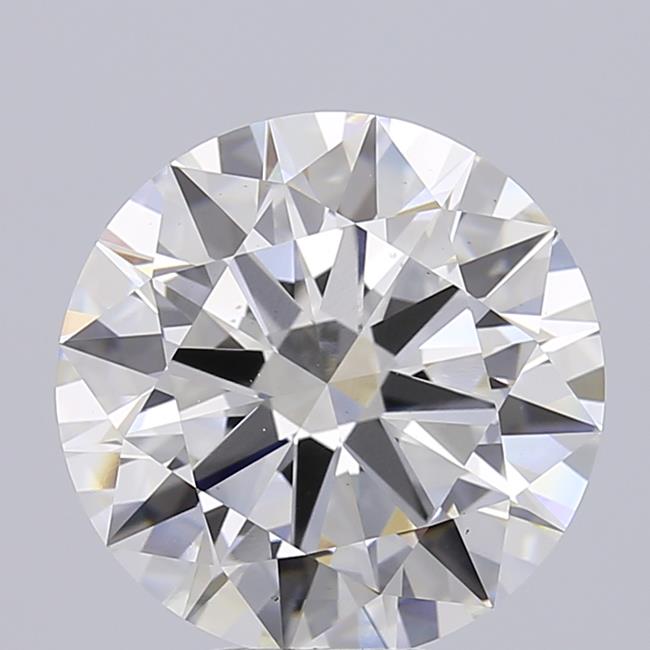 8.08 ct. round Lab Grown Diamond front image