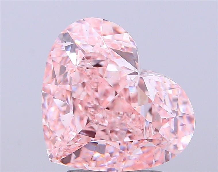 5.07 ct. heart Lab Grown Diamond front image
