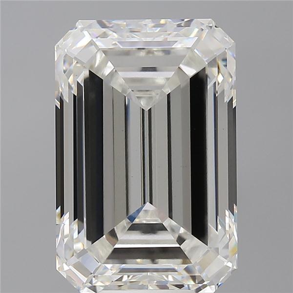 10.54 ct. emerald Lab Grown Diamond front image