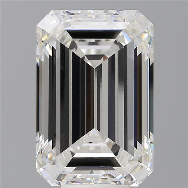 10.57 ct. emerald Lab Grown Diamond front image