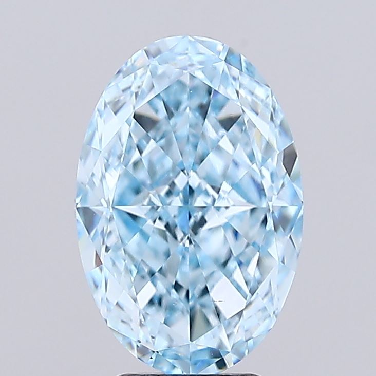 3.60 ct. oval Lab Grown Diamond front image