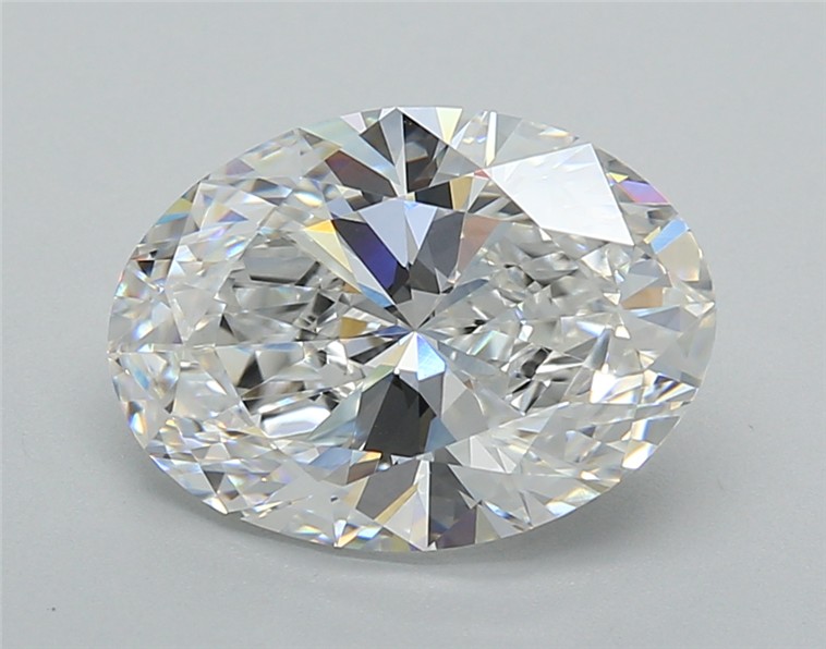 3.01 ct. oval Lab Grown Diamond front image