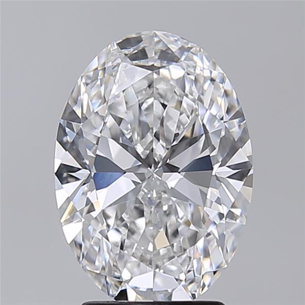2.91 ct. oval Lab Grown Diamond front image