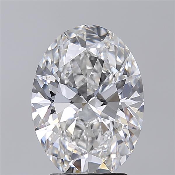 3.02 ct. oval Lab Grown Diamond front image