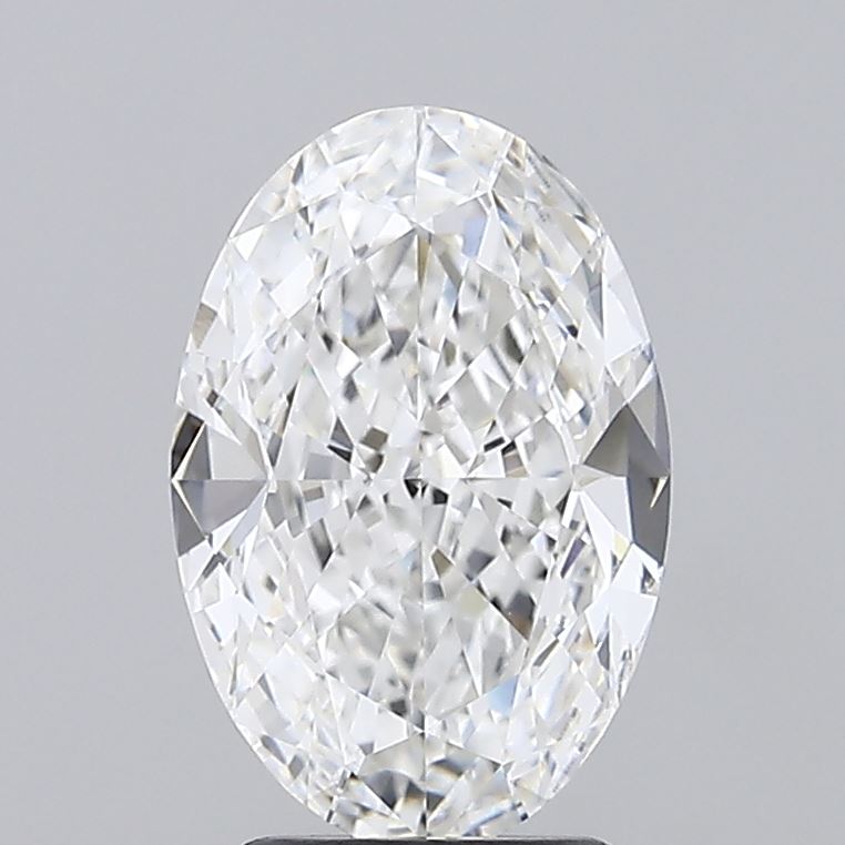 3.02 ct. oval Lab Grown Diamond front image