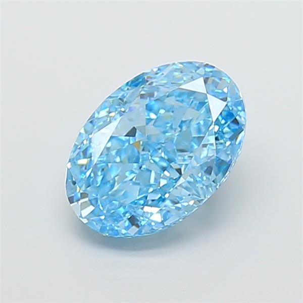 3.22 ct. oval Lab Grown Diamond front image