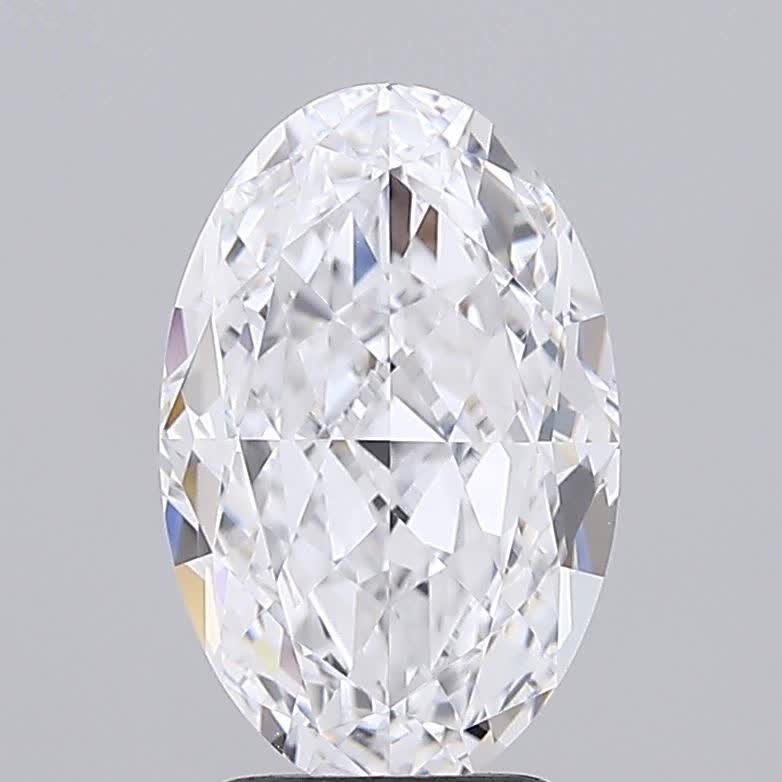 3.83 ct. oval Lab Grown Diamond front image