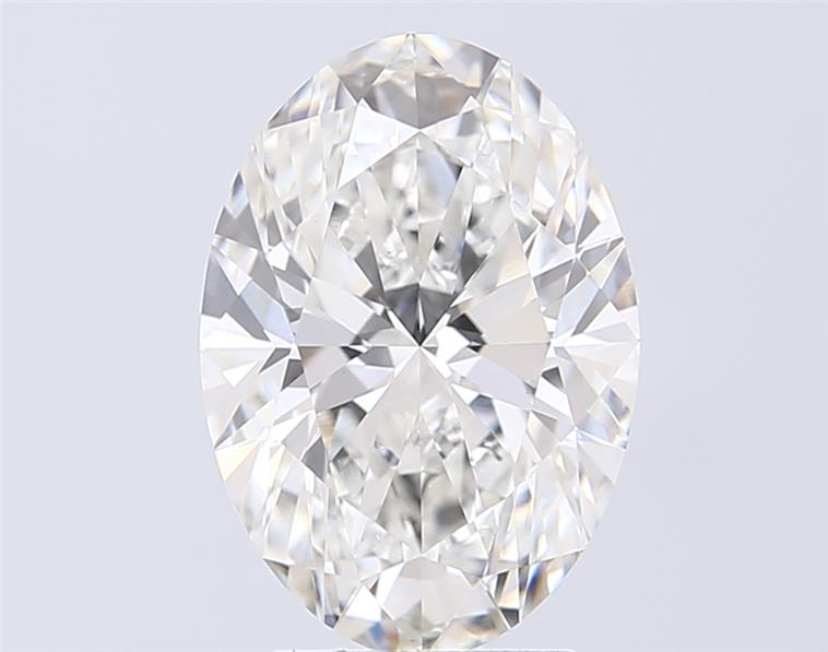 4.07 ct. oval Lab Grown Diamond front image