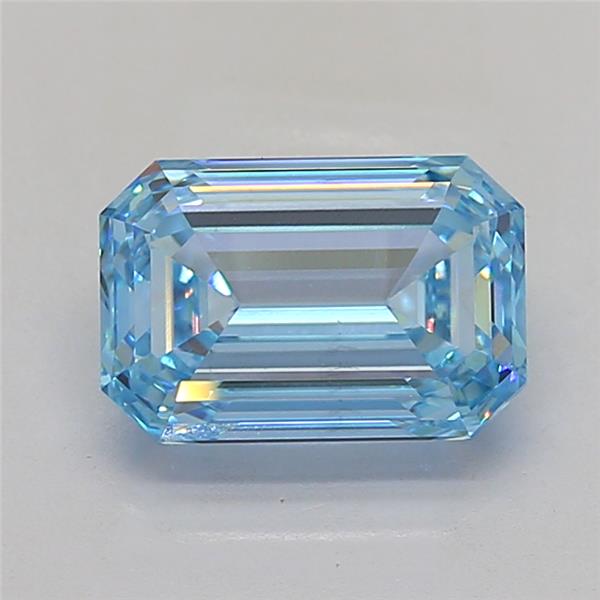 5.01 ct. emerald Lab Grown Diamond front image