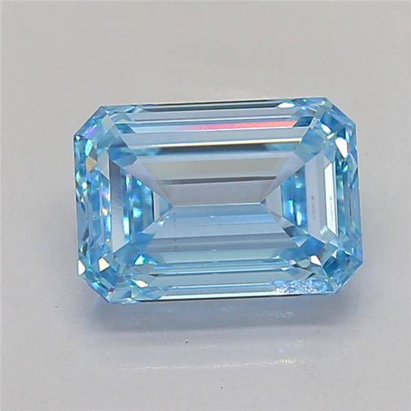 5.03 ct. emerald Lab Grown Diamond front image