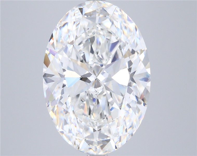 7.07 ct. oval Lab Grown Diamond front image