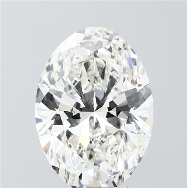 2.55 ct. oval Lab Grown Diamond front image