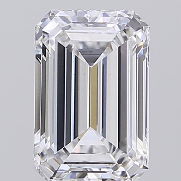 2.55 ct. emerald Lab Grown Diamond front image