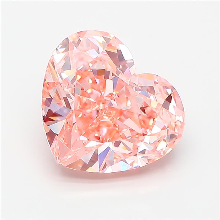 4.21 ct. heart Lab Grown Diamond front image