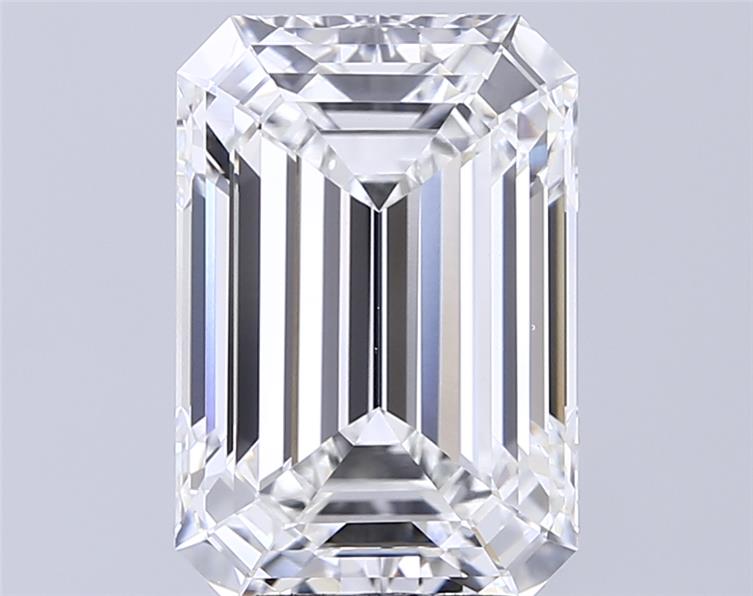 6.06 ct. emerald Lab Grown Diamond front image