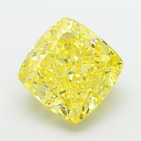 6.73 ct. cushion Lab Grown Diamond front image