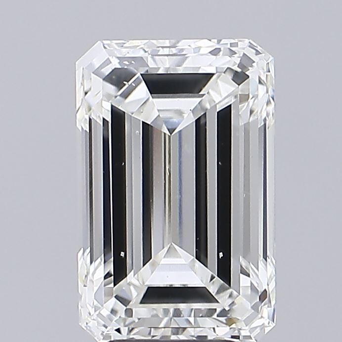 5.02 ct. emerald Lab Grown Diamond front image