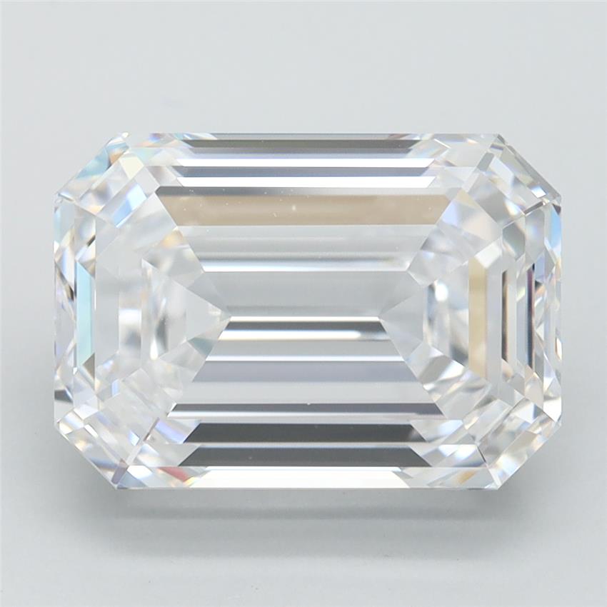 5.24 ct. emerald Lab Grown Diamond front image