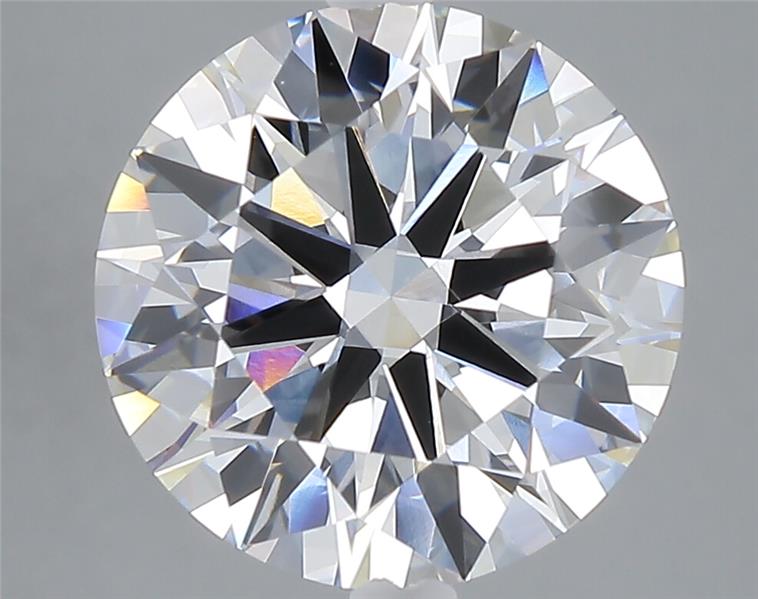 5.07 ct. round Lab Grown Diamond front image